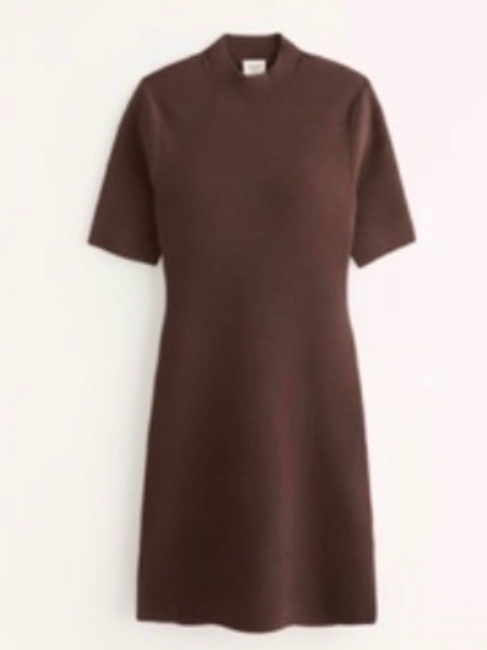 BRAND NEW Abercrombie & Fitch Chocolate Brown Sweater Dress - Size M